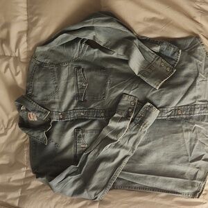 Levi's Western jean shirt